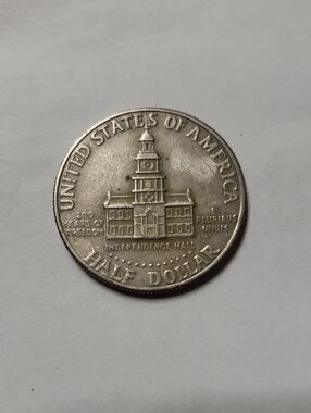 American Half Dollar Coin - 1776-1976